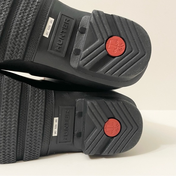 Hunter Disney Mickey Mouse Black Rain Boots Womens Size 5 - Picture 12 of 14